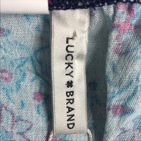 LUCKY BRAND Tile To Bloom Swim Coverup - Picture 7 of 7